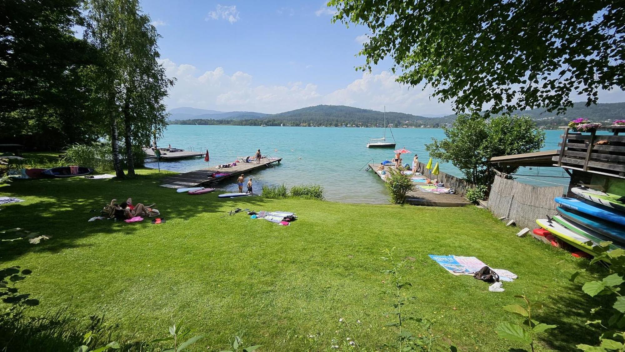 "Casa Antonio" 3 Gehminuten Strandbad Sekirn, Inkl Seezugang ภายนอก รูปภาพ